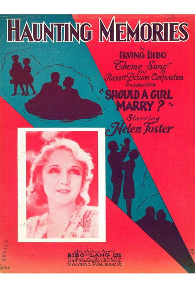 Póster de Should a Girl Marry?