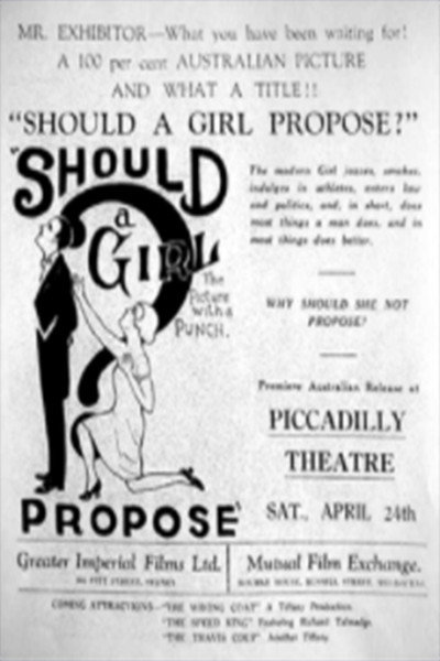 Póster de Should a Girl Propose?