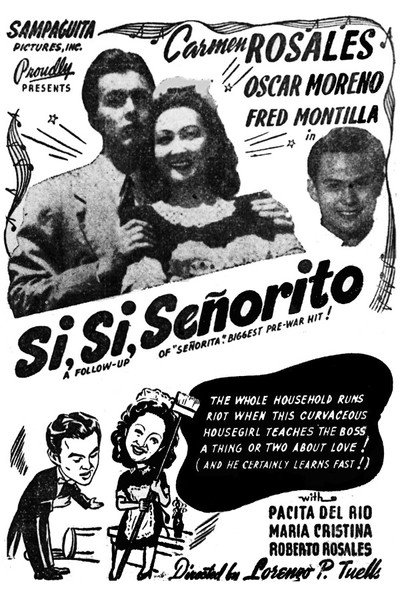 Póster de Si, si, señorito
