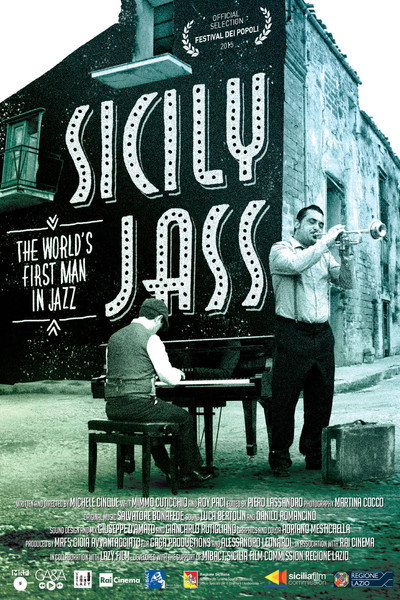 Póster de Sicily Jass. The World's First Man in Jazz