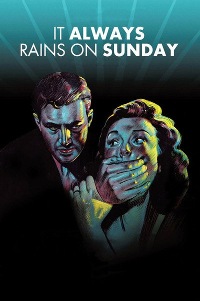Póster de Siempre llueve en domingo