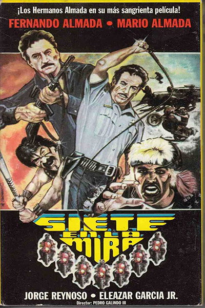 Póster de Siete en la mira