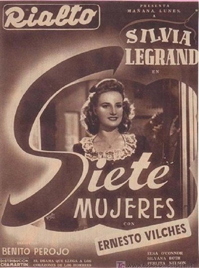 Póster de Siete mujeres