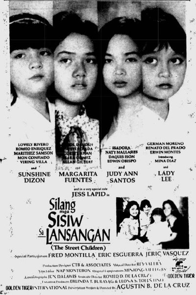 Póster de Silang mga sisiw sa lansangan