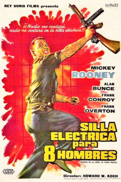 Póster de Silla eléctrica para ocho hombres