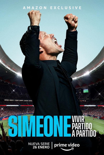 Póster de Simeone. Vivir partido a partido