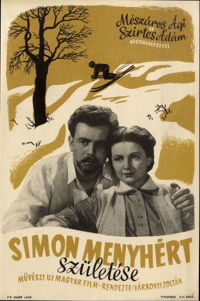 Póster de Simon Menyhért születése