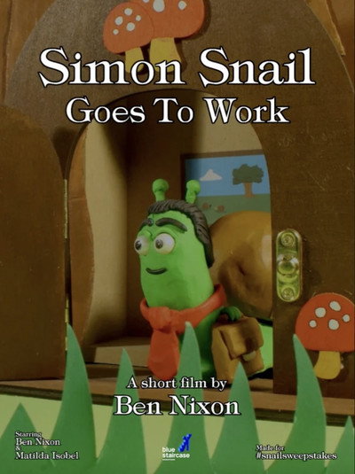 Póster de Simon Snail Goes to Work