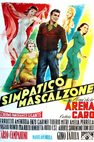 Póster de Simpatico mascalzone