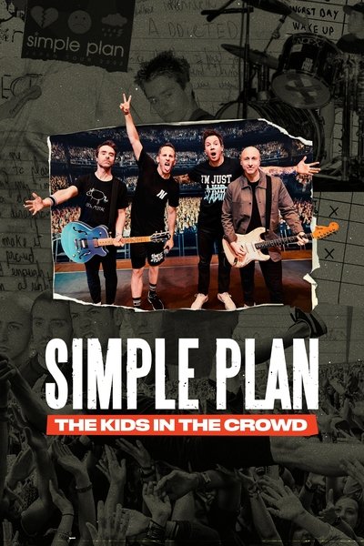 Póster de Simple Plan: los chavales entre la multitud