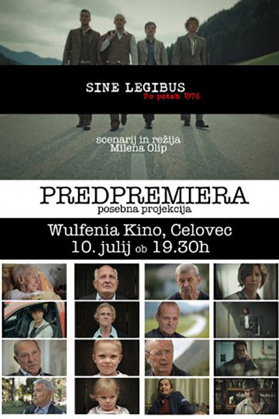Póster de Sine Legibus 1976