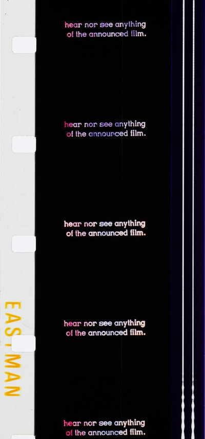 Póster de Six films infinitésimaux et supertemporels