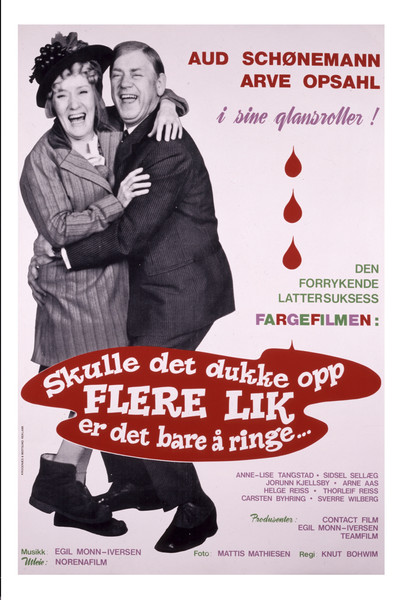 Póster de Skulle det dukke opp flere lik er det bare å ringe.....