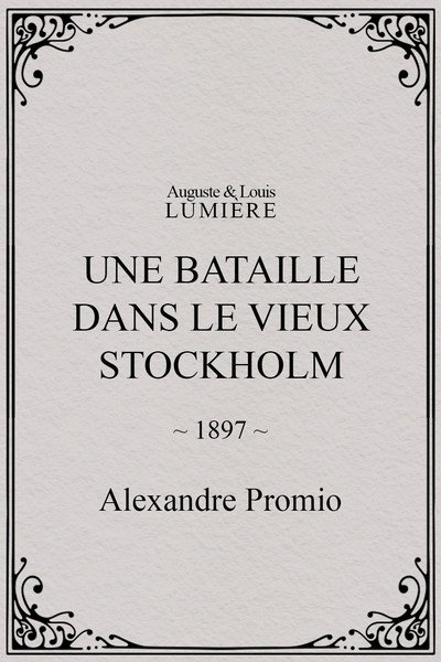 Póster de Slagsmål i gamla Stockholm