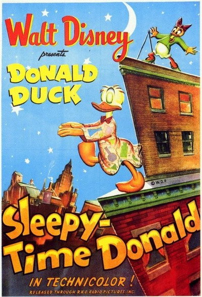 Póster de Sleepy Time Donald