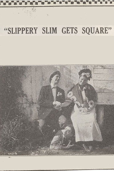 Póster de Slippery Slim Gets Square