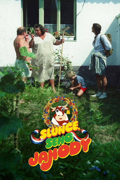 Póster de Slunce, seno, jahody