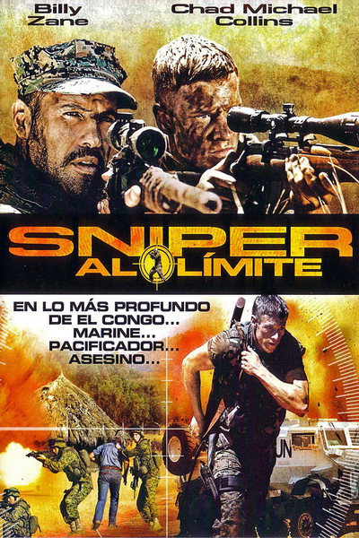 Póster de Sniper. Al límite