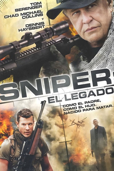 Póster de Sniper. El legado