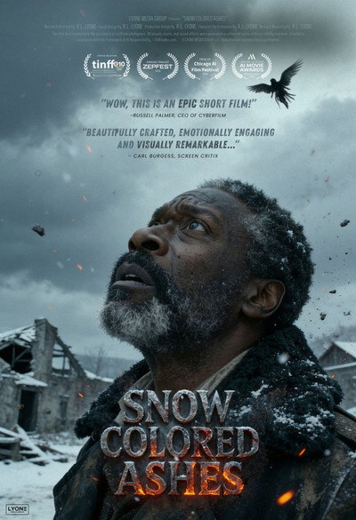 Póster de Snow Colored Ashes