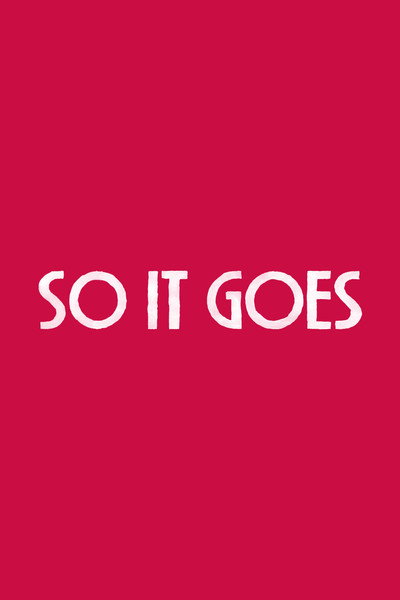 Póster de So It Goes