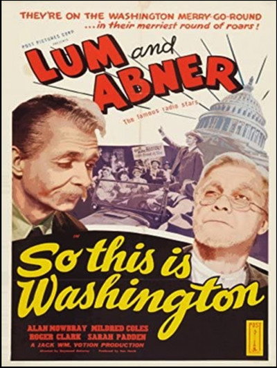 Póster de So This Is Washington