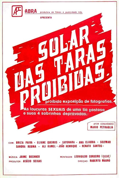 Póster de Solar das Taras Proibidas