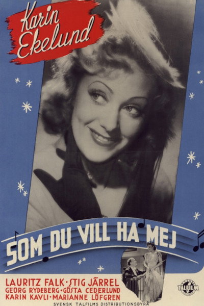 Póster de Som du vill ha mej