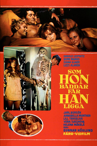 Póster de Som hon bäddar får han ligga