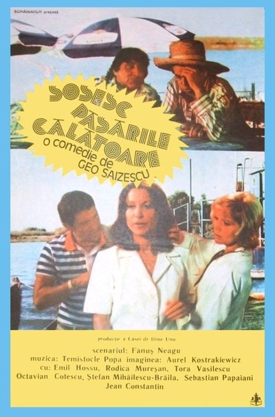 Póster de Sosesc pasarile calatoare