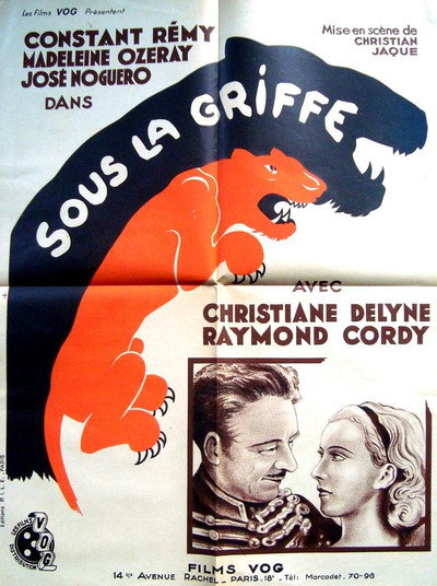 Póster de Sous la griffe