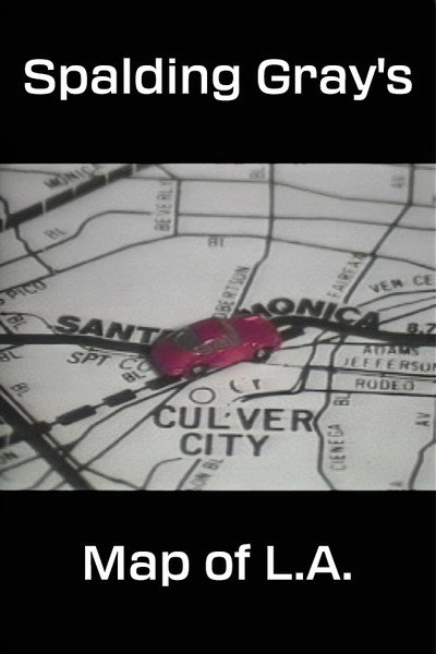 Póster de Spalding Gray's Map of L.A.