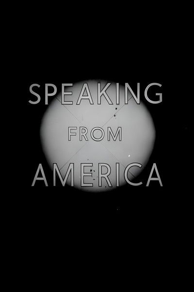 Póster de Speaking from America