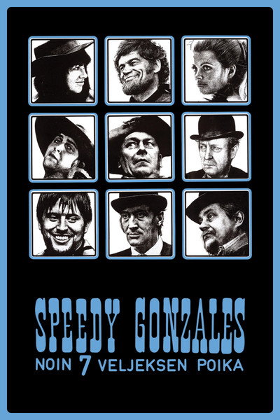 Póster de Speedy Gonzales - noin 7 veljeksen poika