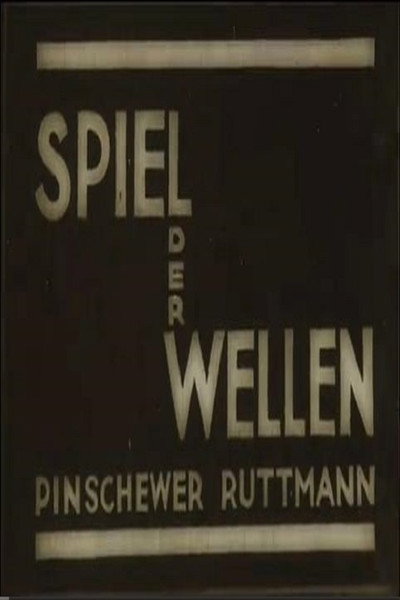 Póster de Spiel der Wellen