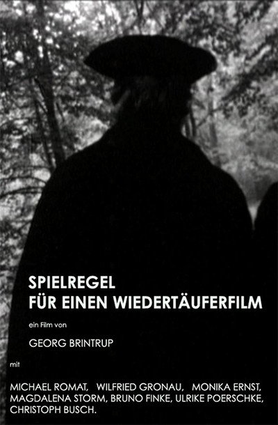 Póster de Spielregel für einen Wiedertäuferfilm