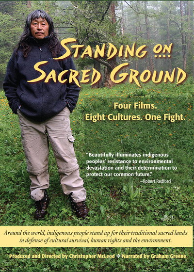 Póster de Standing on Sacred Ground