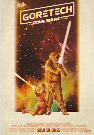 Póster de Starwars: Goretech