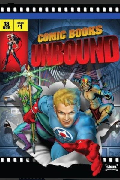 Póster de Starz Inside: Comic Books Unbound