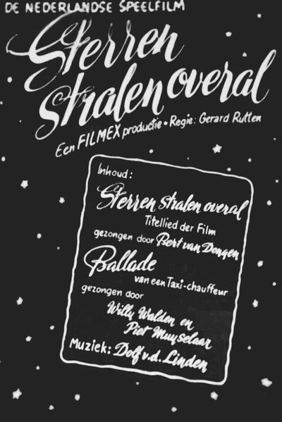 Póster de Sterren stralen overal