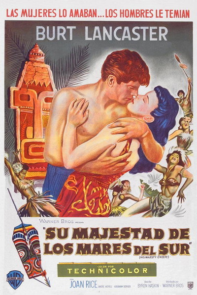 Póster de Su majestad de los mares del Sur