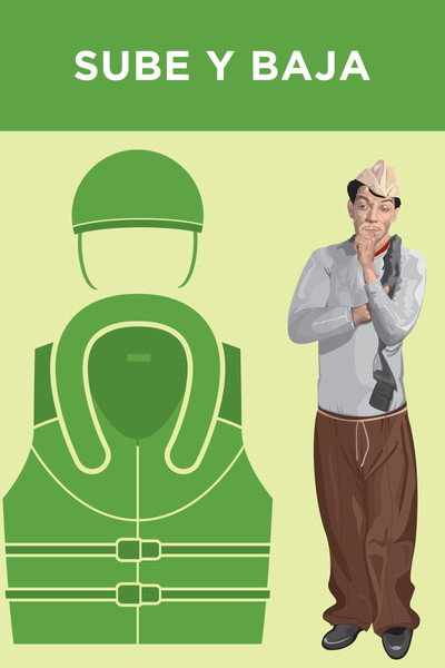 Póster de Sube y baja