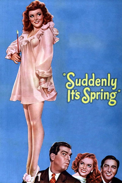 Póster de Suddenly It's Spring