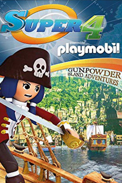 Póster de Super 4: Gunpowder Island Adventures