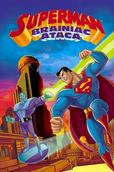Póster de Superman: Brainiac ataca