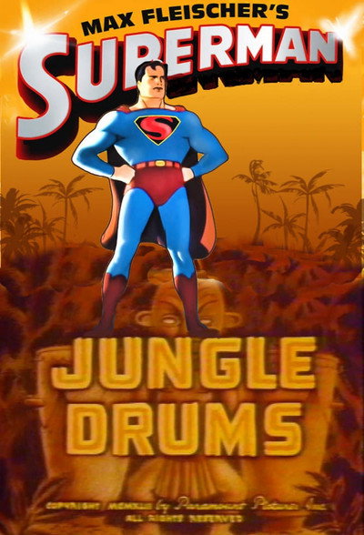 Póster de Superman: Jungle Drums