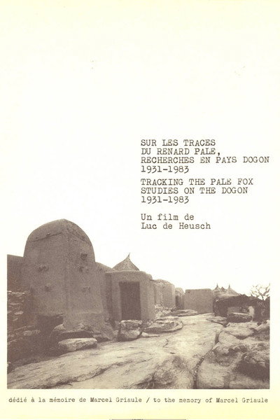 Póster de Sur les traces du renard pâle (Recherches en pays Dogon, 1931-1983)