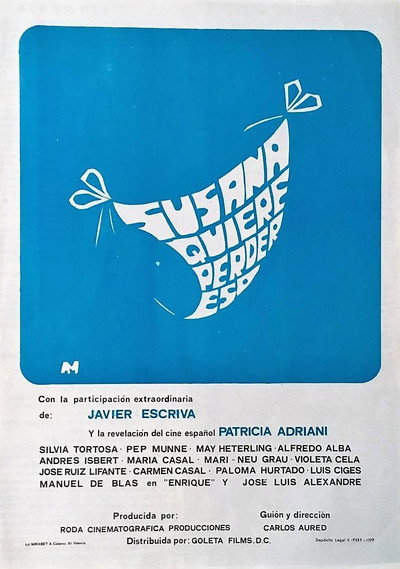 Póster de ¡Susana quiere perder... eso!
