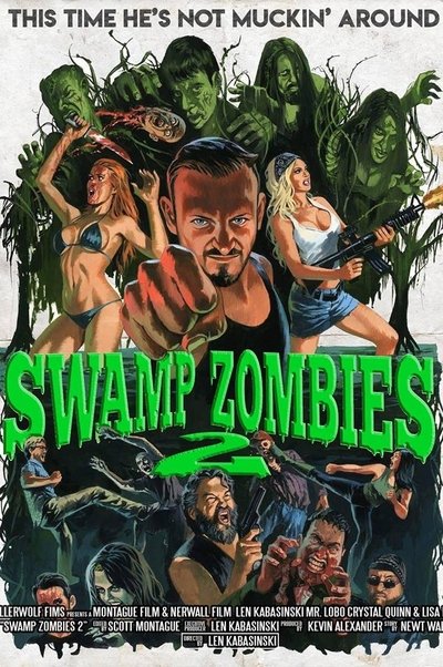 Póster de Swamp Zombies 2