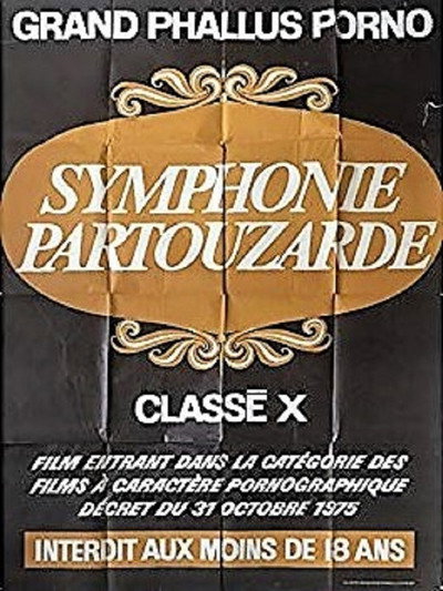 Póster de Symphonie partouzarde